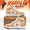 Karol G Nos Vamos de Tour Limited Edition Custom High-Top Sneakers
