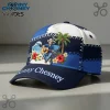 Jimmy Buffett Parrothead Tropical Parrot Margarita Patchwork Baseball Cap