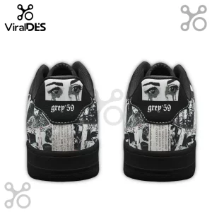 Suicideboys G59 Premium Pink Black Air Force 1 Sneakers