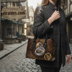 Lord of the Rings Elvish Script Rings TB Handbag