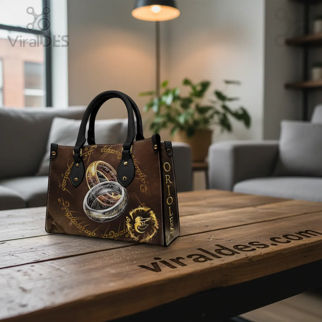 Lord of the Rings Orioles Elvish Script Handbag