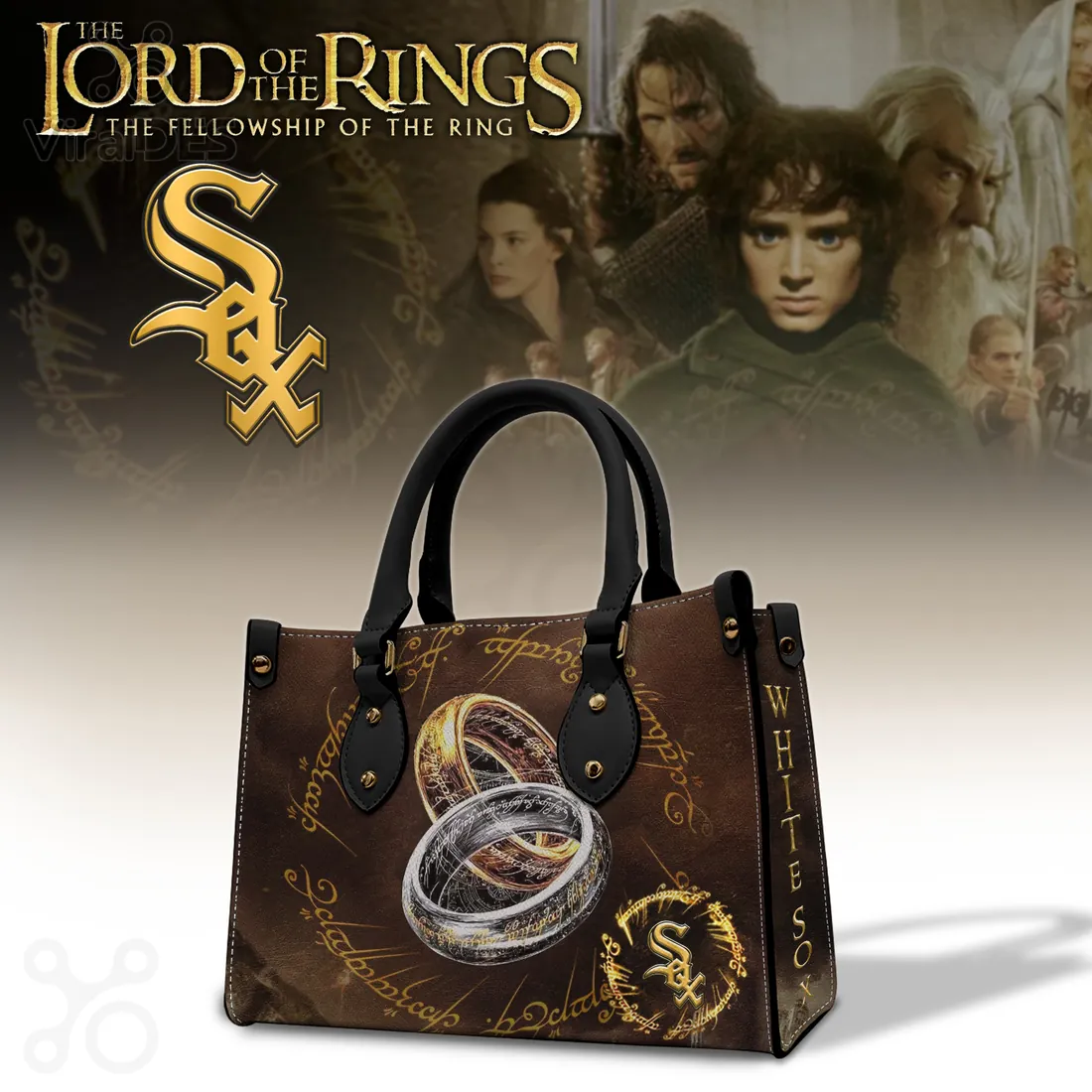 Lord of the Rings White Sox Rings Limited Edition Handbag Lord of the Rings White Sox Rings Limited Edition Handbag