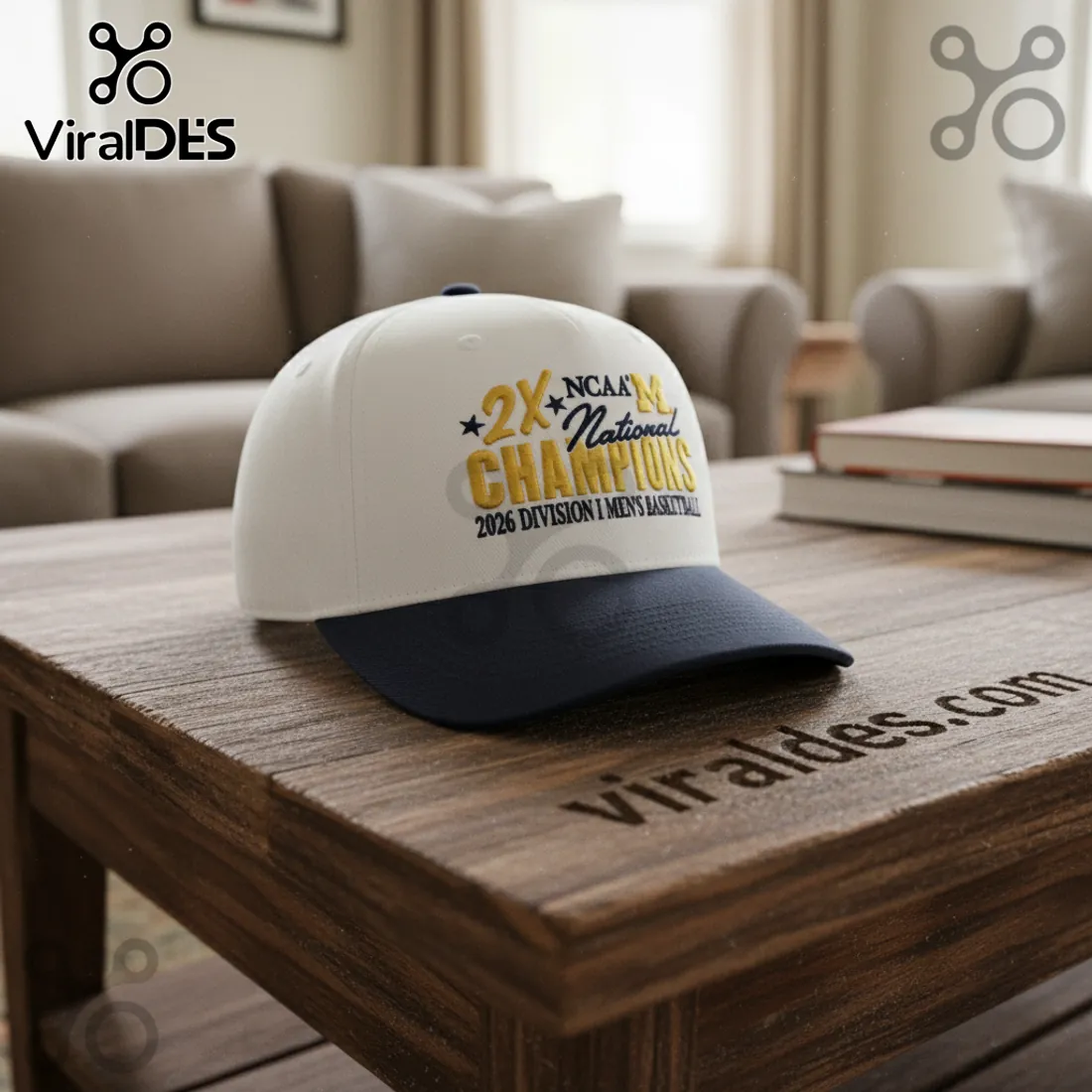 Michigan 2X NCAA 2026 Men's Basketball National Champions '47 Brand Hat