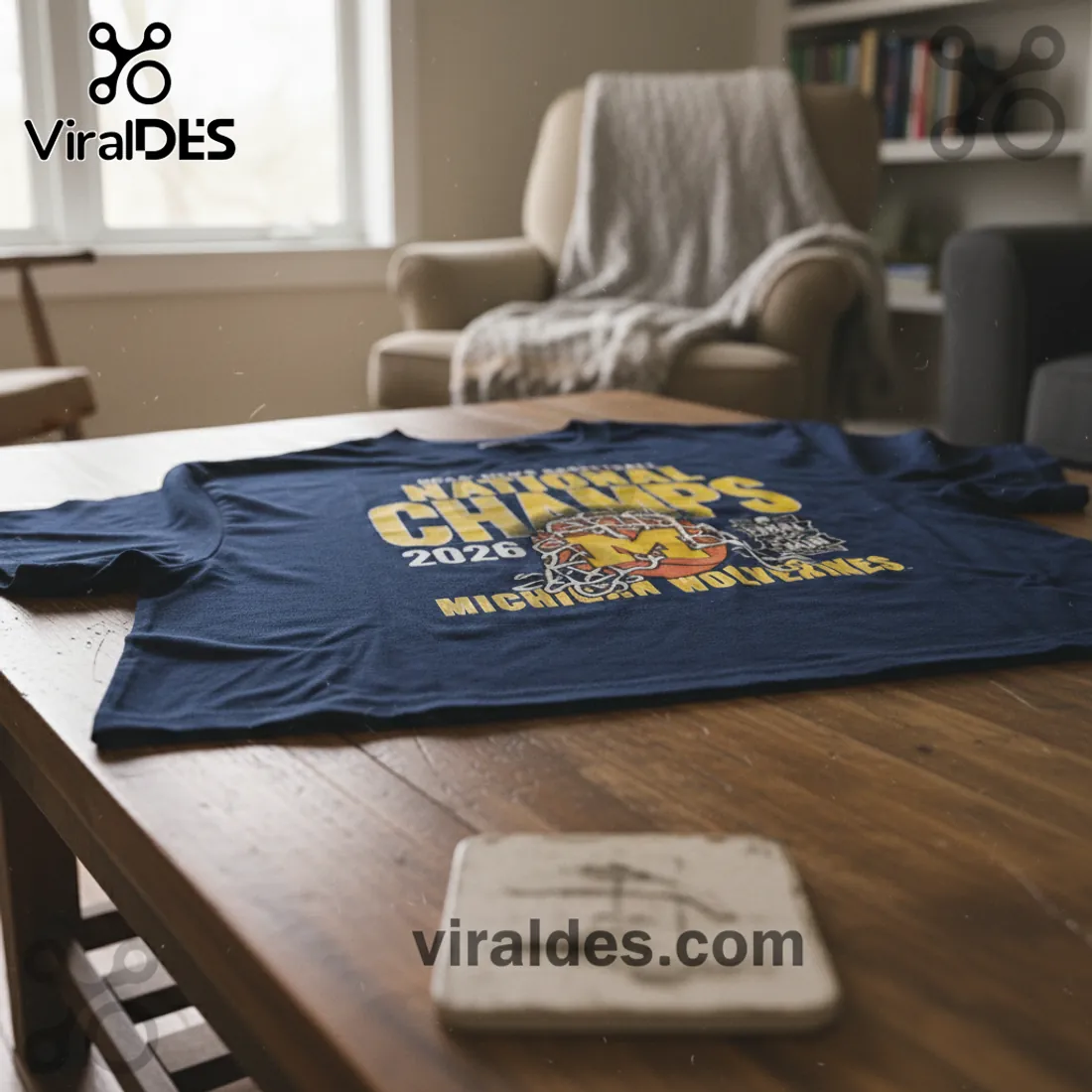 Michigan Wolverines 2026 National Champions NCAA Final Four Basketball T-Shirt