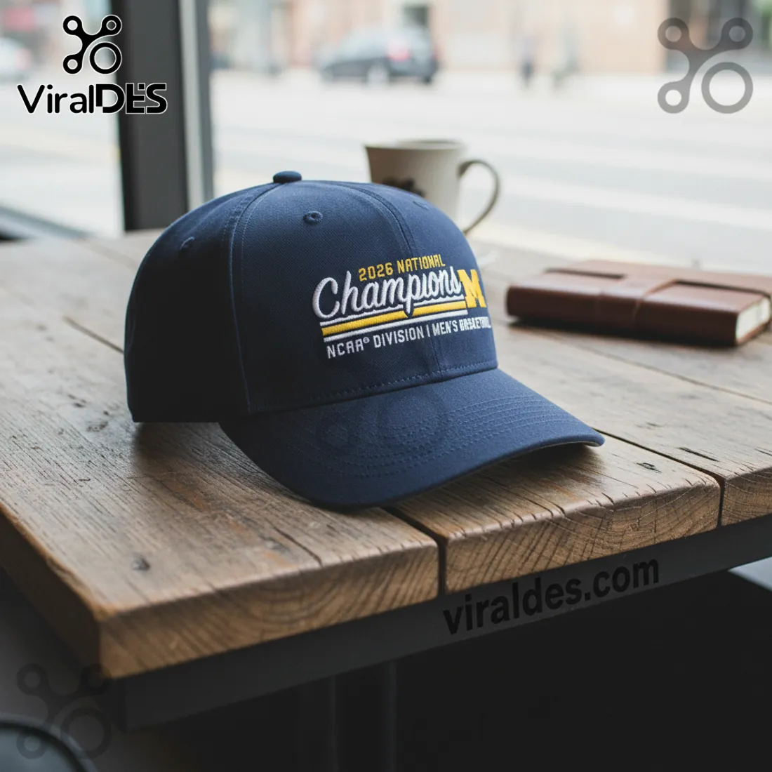 Michigan Wolverines 2026 National Champions NCAA Men's Basketball Baseball Cap