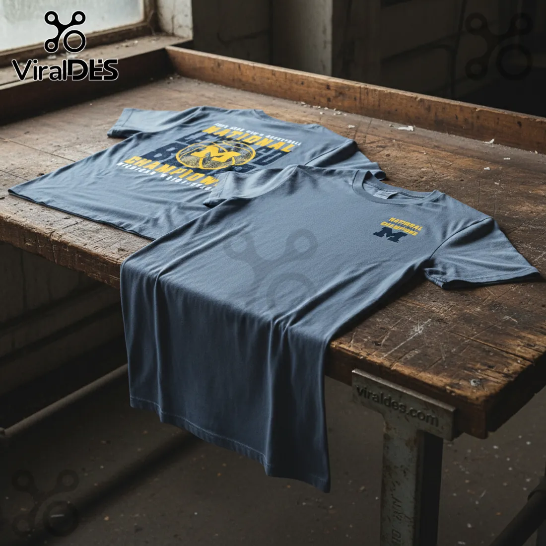 Michigan Wolverines 2026 NCAA Basketball Champions Commemorative Graphic T-Shirt