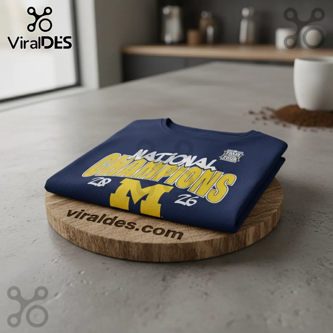Michigan Wolverines 2026 NCAA Men's Basketball National Champions T-Shirt