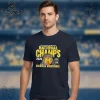 Homefield Michigan Wolverines 2026 Basketball National Champions Fan T-Shirt