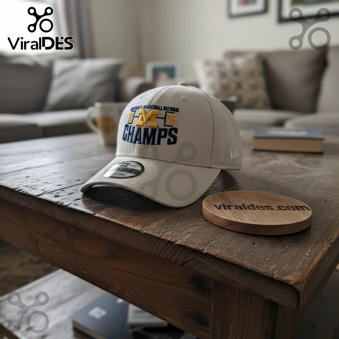 Michigan Wolverines Men's Basketball 2026 National Champs Cap