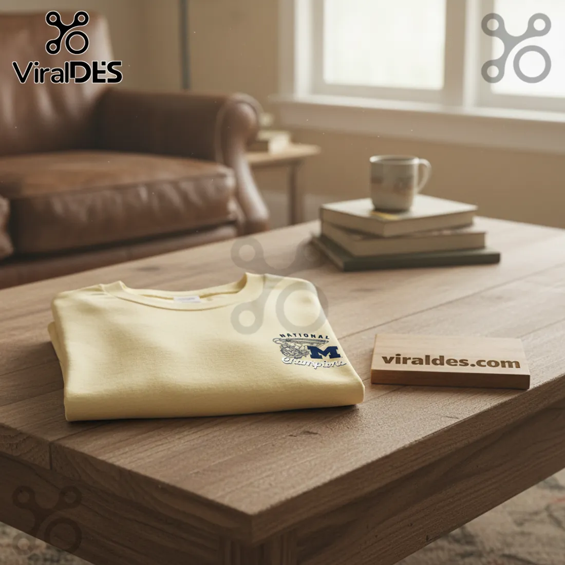 Michigan Wolverines National Champions Fan Gear Graphic T-Shirt