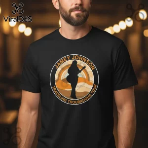 Jamey Johnson Traveling Troubadour Tour Concert Dates Graphic T-Shirt