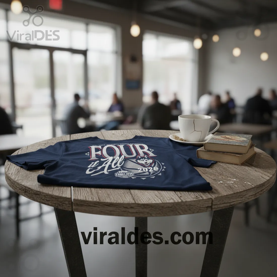 NCAA Women's Basketball Final Four 2026 UConn Huskies T-Shirt