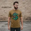 Seattle Kraken Green Night Floral “S” Logo Limited Edition T-Shirt Seattle Kraken Green Night Floral “S” Logo Limited Edition T-Shirt