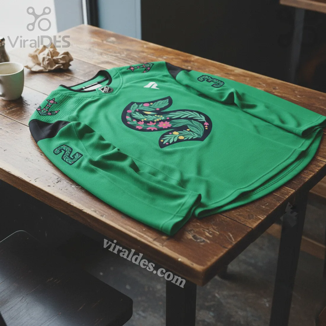 Seattle Kraken Green Night Limited Edition Custom Hockey Jersey