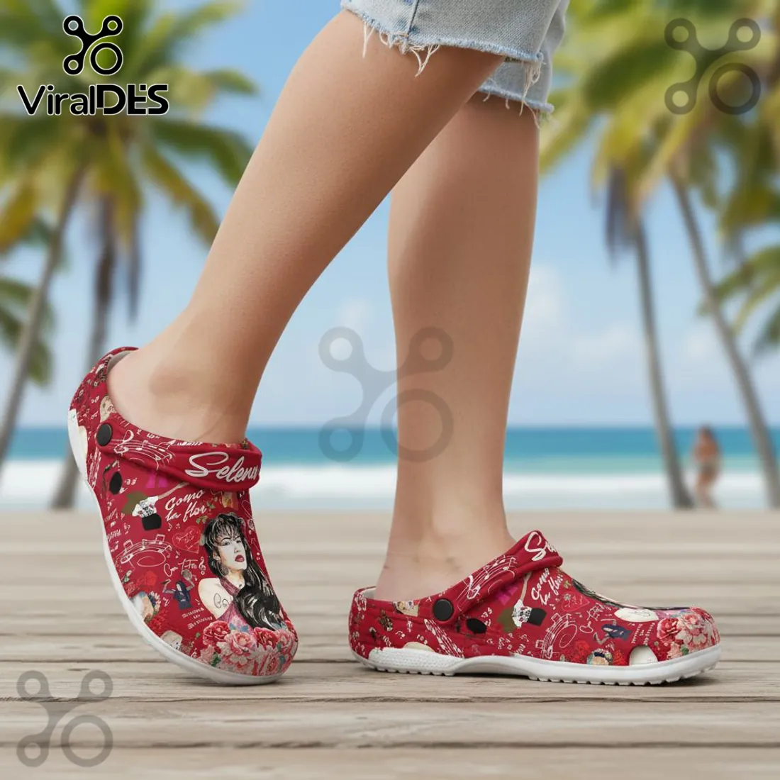 Selena Quintanilla Como la Flor Music Tribute Fan Gift Classic Clogs Selena Quintanilla Como la Flor Music Tribute Fan Gift Classic Clogs