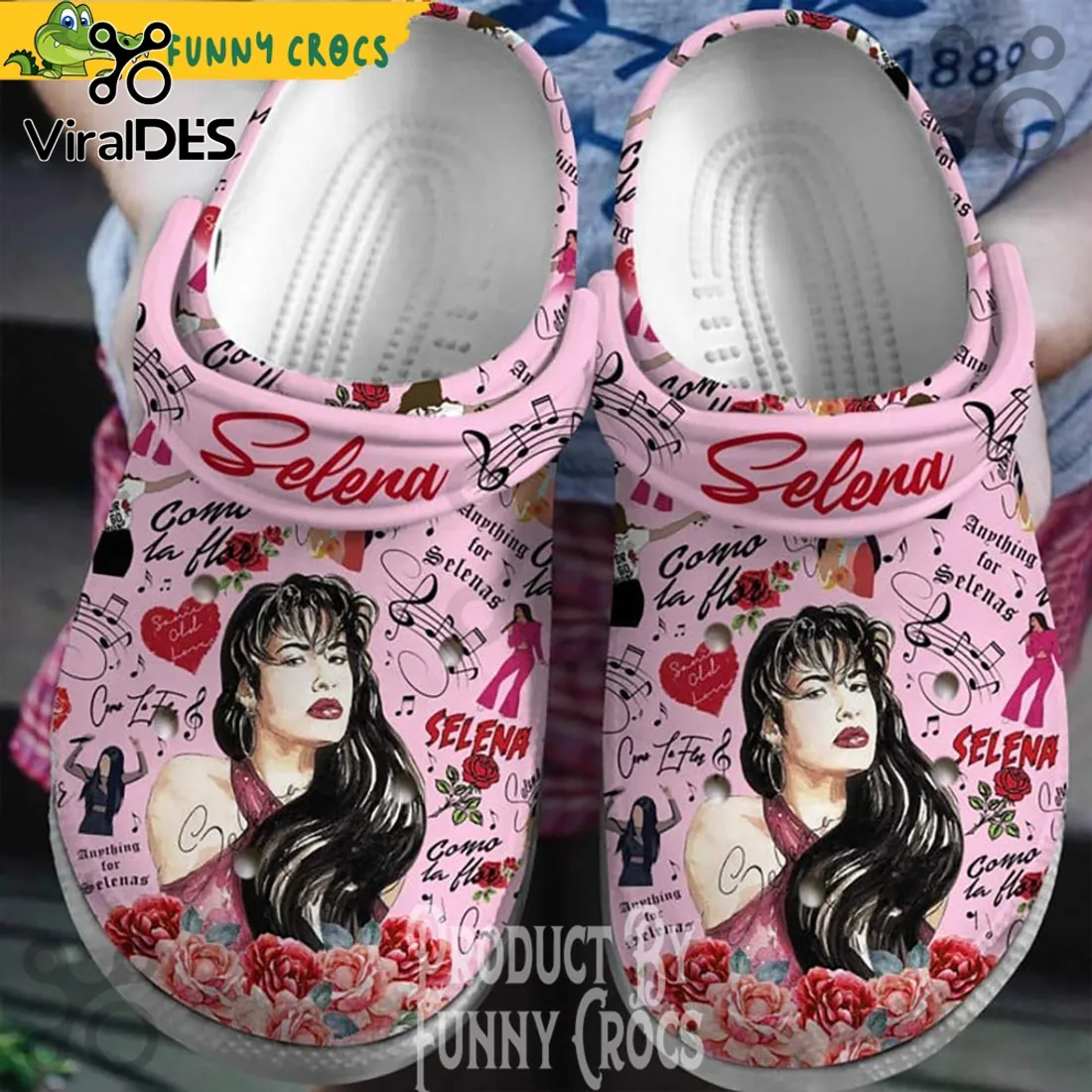 Selena Quintanilla Queen of Tejano Music Tribute Classic Clogs Selena Quintanilla Queen of Tejano Music Tribute Classic Clogs