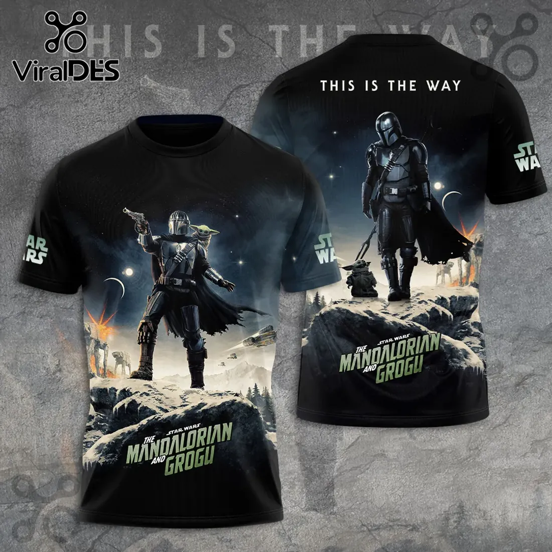 Star Wars Mandalorian Grogu Epic Hoodie Star Wars Mandalorian Grogu Epic Hoodie