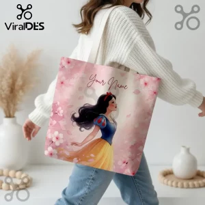 Snow White Personalized Disney Tote Bag