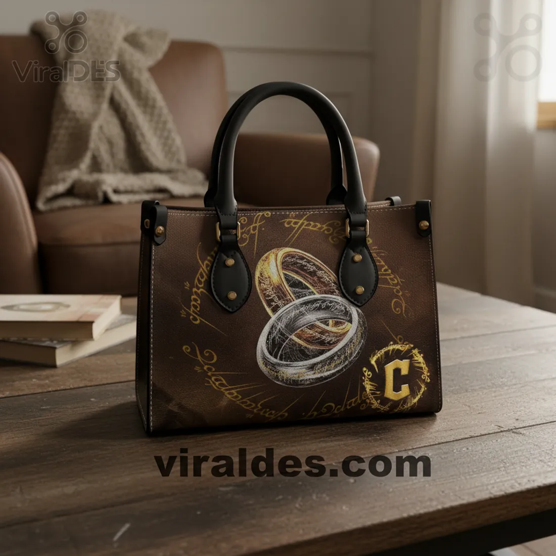 The Lord of the Rings One Ring Guardians C Logo Handbag