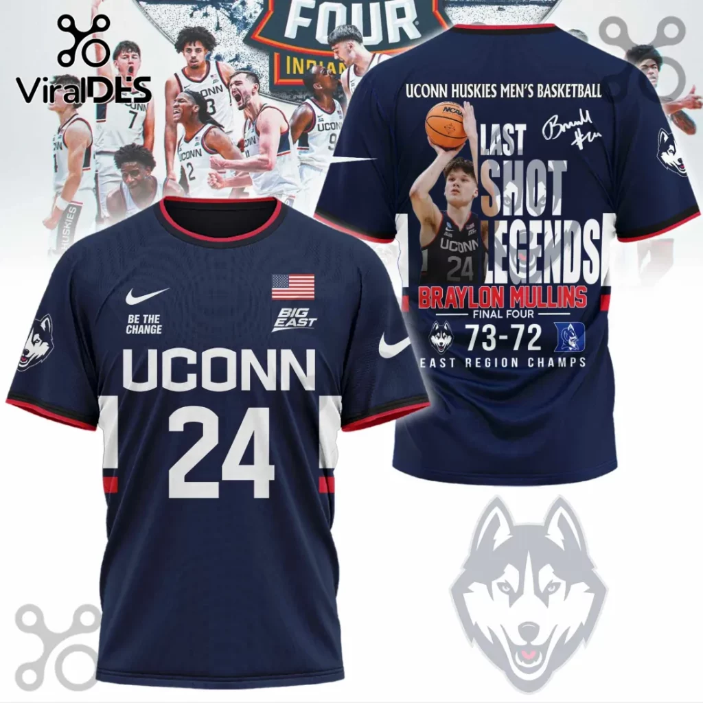 UConn Huskies Braylon Mullins Last Shot Legends Final Four T-Shirt