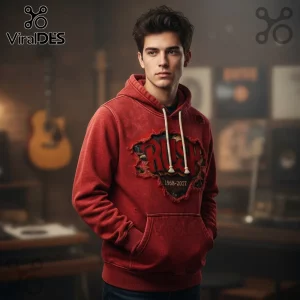 Rush Commemorative Distressed Pullover Hoodie