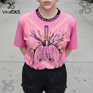 Billie Eilish Hit Me Hard & Soft Tour Graphic Anime T-Shirt