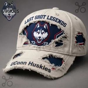 UConn Huskies Last Shot Legends 73-72 Distressed Baseball Cap