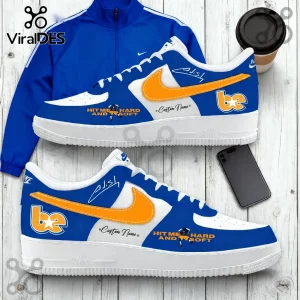 Billie Eilish Hit Me Hard Soft Tour Custom Blue Orange Air Force 1