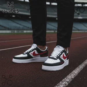 Bruno Mars The Romantic Tour Signature Custom Air Force 1 Sneakers