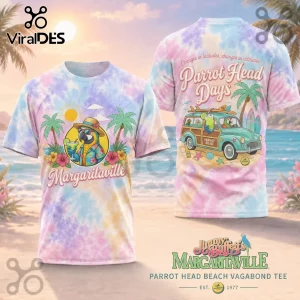 Jimmy Buffett Margaritaville Parrot Head Beach Vagabond T-Shirt