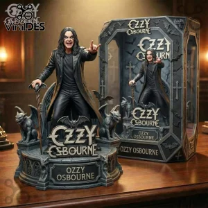 Ozzy Osbourne Rock Legend Premium Gothic Collectible Acrylic Plaque