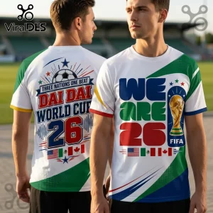 FIFA World Cup 2026 USA Mexico Canada Shirt