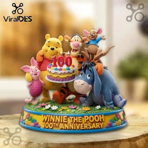 Winnie the Pooh 100th Anniversary Limited Edition Acrylic Plaque