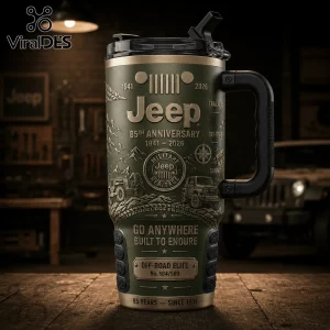 Jeep 85th Anniversary Limited Edition Stanley Tumbler 40oz