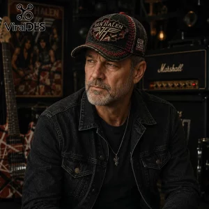 Van Halen Vintage Distressed Embroidered Baseball Cap 2026