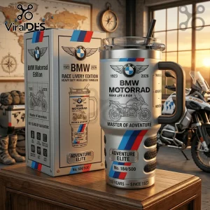 BMW Motorrad 103 Year Race Livery Limited Edition Stanley Tumbler 40oz