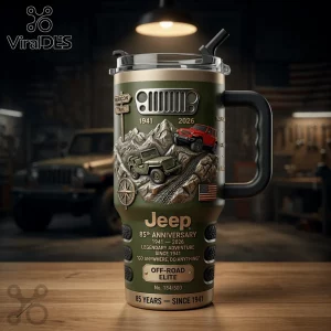 Jeep 85th Anniversary Limited Edition Off-Road Stanley Tumbler 40oz