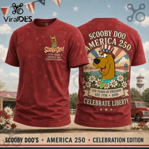 Scooby-Doo America 250 Celebration 250 Years of Freedom T-Shirt