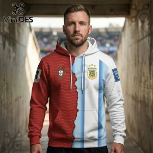 Cristiano Ronaldo x Lionel Messi The Last Dance World Cup 2026 Hoodie