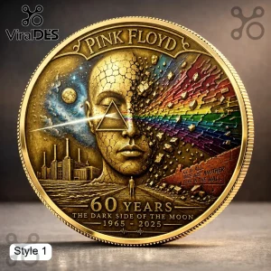 Pink Floyd 60th Anniversary Limited Edition Tribute Coin