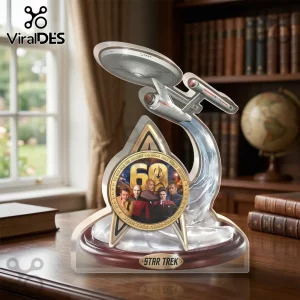 Star Trek 60th Anniversary USS Enterprise Acrylic Plaque