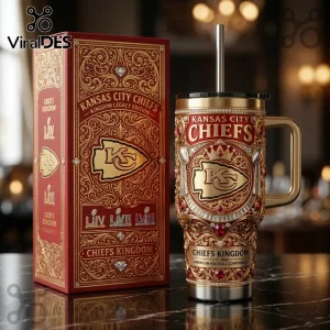 Kansas City Chiefs Kingdom Legacy 40oz Stanley Tumbler