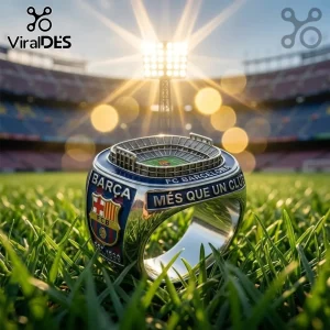 FC Barcelona Camp Nou Collectible Ring