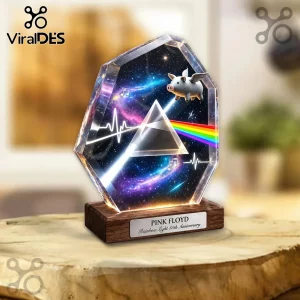Pink Floyd 50th Anniversary Acrylic Plaque