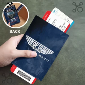 Top Gun 40th Anniversary 2026 Leather Passport Cover