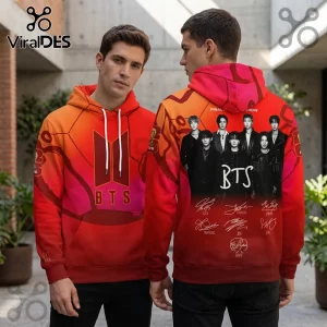 BTS K-Pop FIFA 2026 Halftime Show Signatures Hoodie