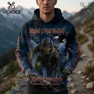 Iron Maiden Run For Your Lives 2026 World Tour Hoodie
