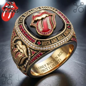 The Rolling Stones Rock and Roll Kings Gold Championship Ring