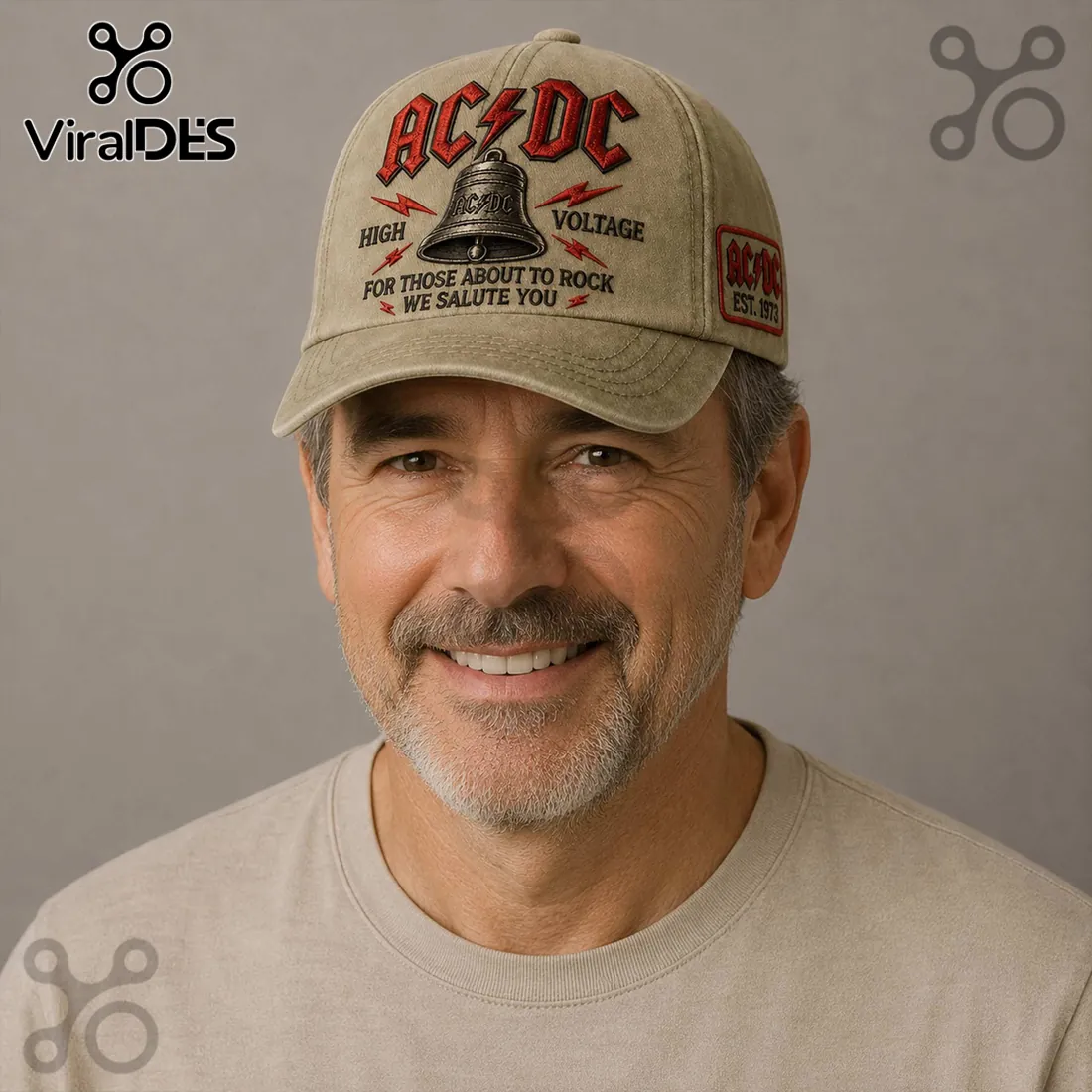 AC/DC For Those About To Rock High Voltage Baseball Cap AC/DC For Those About To Rock High Voltage Baseball Cap