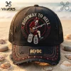 AC/DC For Those About To Rock Distressed Baseball Cap AC/DC For Those About To Rock Distressed Baseball Cap